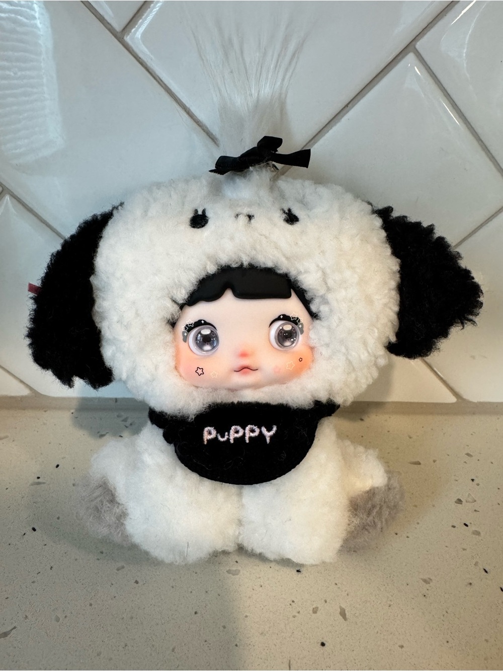 Nommi Sitting Zoo Series - Cotton Puff Puppy
